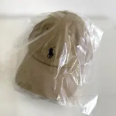 【新品】ポロラルフローレン ベージュ キャップ ベースボールキャップ 帽子