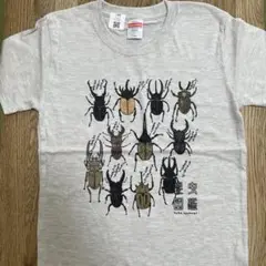 【新品】カブトムシ クワガタ 昆虫Tシャツ 140cm