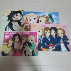 けいおん！ 切り抜き両面ポスター・両面下敷き