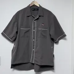 GU×UNDERCOVER アンダーカバー　パイピングシャツ　ブラウン　Mサイズ