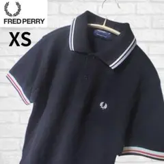 【美品】FRED PERRY フレッドペリー　メンズ　ポロシャツ XS