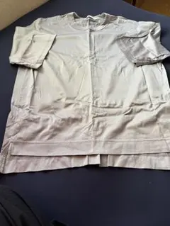 グレー 半袖 Tシャツ コットン混合