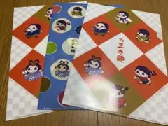au 三太郎　クリアファイル　3枚セット