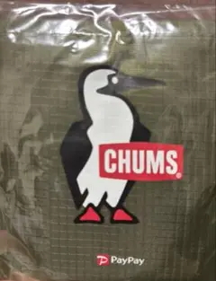 CHUMS エコバッグ オリーブグリーン