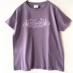 Crazy Shirts クレイジーシャツ　プリントミニTシャツ　パープルXS