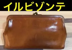 イルビゾンテ ガマ口 長財布 レザー