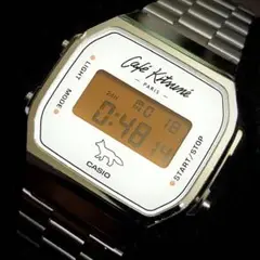 ▼Cafe Kitsune CASIO 腕時計　箱有り　レディース　カフェキツネ MAISON KITSUNÉ/メゾン キツネ｜「Cafe Kitsune」 x 「CASIO
