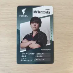 VCJ MrTenzouEz選手 プレイヤーカード 入場特典