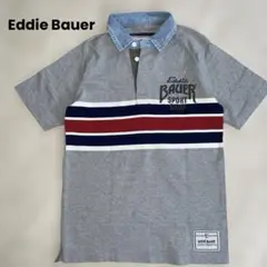 Eddie Bauer エディーバウアー　ポロシャツ　ラガーシャツ　半袖