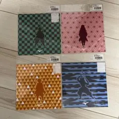 未使用　ミズノ×鬼滅の刃　卓球　ラバー保護シート　4枚セット
