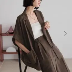 ローリーズファーム　バスケットジャケットSS