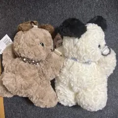 Dog Bag 2way 犬デザイン バッグ　2種セット