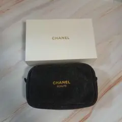 新品 シャネル CHANEL ノベルティ ポーチ ホリデー限定 キラキラ