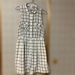 FOREVER21 チェック柄 ノースリーブワンピース Mサイズ