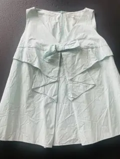 PAULE KA 38 トップス　リボン　シンプル　水色