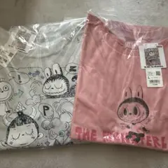 POPMART×ユニクロ ラブブ Tシャツ2点セット