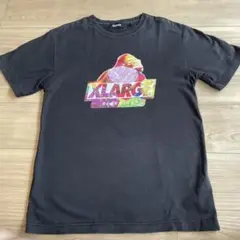 XLARGE ブラック グラフィックTシャツ M