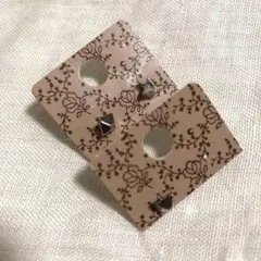 チャイハネのピアス CHAHAT ハリウッドランチマーケット GOHEMP