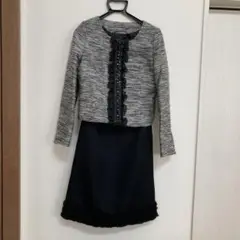 レディーススーツ　ツイード