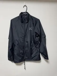 Mizuno ブラック レインウェア セット