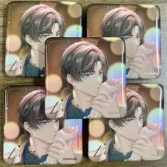 5個セット 未定事件簿 トレーディング缶バッジ 左京 静真 おまけ付C⑩
