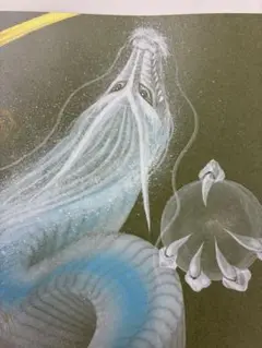 A2サイズ特大　【三柱龍神】　開運　置物　龍　絵画　一筆龍　隕石 00cf79ad359685515d6b0375853014