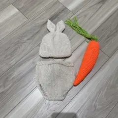 うさぎのニューボーンフォトセット