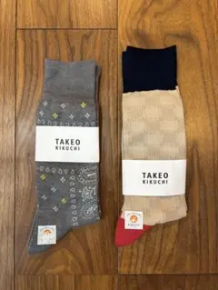 TAKEO KIKUCHI ソックスセット　25㎝〜27㎝