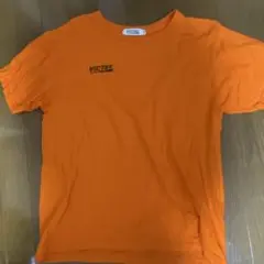 一度着用 ヴィクタス　VICTAS オレンジ Tシャツ　M