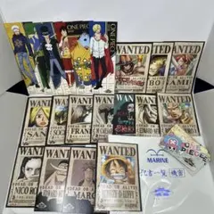 麦わらストア ONEPIECE 手配書 バインダー ブロマイド 特典セット