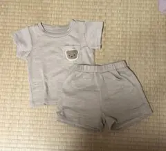 クマさんTシャツ パンツ　セットアップ