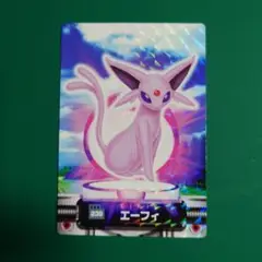 239 エーフィ　キラ　ポケモンずかんカード