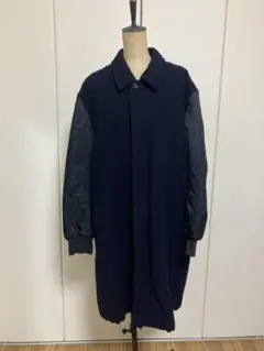 【希少】コムデギャルソンオム AD1996 スーパーロングフーデッドコート COMME des GARCONS HOMME 綿ナイロンウェザーフーデッドコート