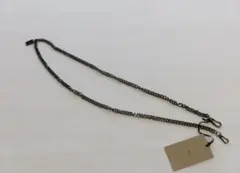 新品/ヌメロヴェントゥーノ(N°21)ロゴプレート付きチェーンストラップ/日本製