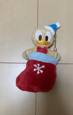 ディズニー ドナルド クリスマス クッキー ぬいぐるみバッジ