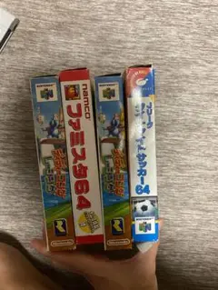 Nintendo64 ソフト4本箱付き