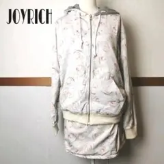 JOYRICH 花柄 厚手 パーカー スカート 2点セット ルームウェアにも