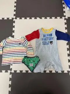ミキハウスダブルビートップスセット