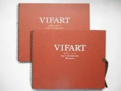 ヴィファール　VIFART　水彩用紙　F3　荒目　マルマン　2冊セット　SB11