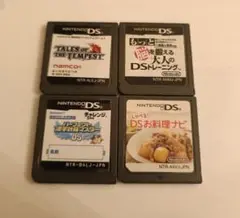 ニンテンドーDSソフト 4点まとめ売り
