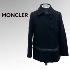 MONCLER モンクレール RELEVE ウール ナイロン切替 ダウンコート
