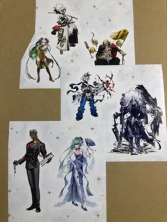 Fate/Grand order FGO fes 特典ステッカー　シール