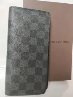 ルイヴィトン 二つ折り長財布 ポルトフォイユ・ブラザ ダミエグラフィット メンズ