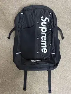 【ワカメちゃんだよ！ 様】Supreme バックパック ブラック 17SS