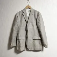 ＊ARAMIS AOUDIMA チェック柄　テーラードジャケット　LL グリーン