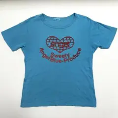 ANGEL BLUE エンジェルブルー tシャツ y2k 平成