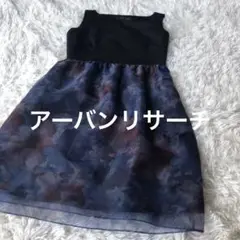 美品　アーバンリサーチ　膝丈　ノースリーブワンピース　発表会