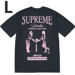 新品 Supreme Devotion Tee Navy ネイビー L