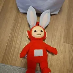 テレタビーズ　Teletubbies　うさ耳 ぬいぐるみ　ポー