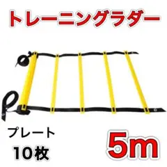 トレーニング ラダー 5m 10枚 サッカー 陸上 フィットネス 球技の練習